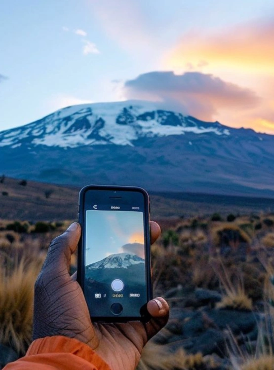 Electronic Gadgets on Kilimanjaro