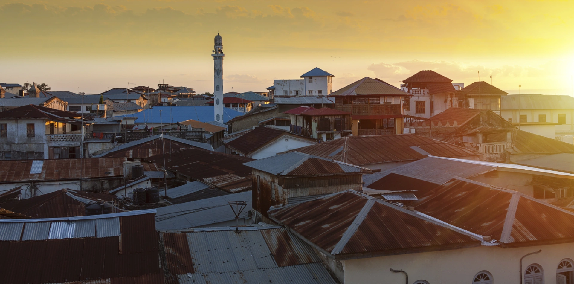 Sunset in Stone Town