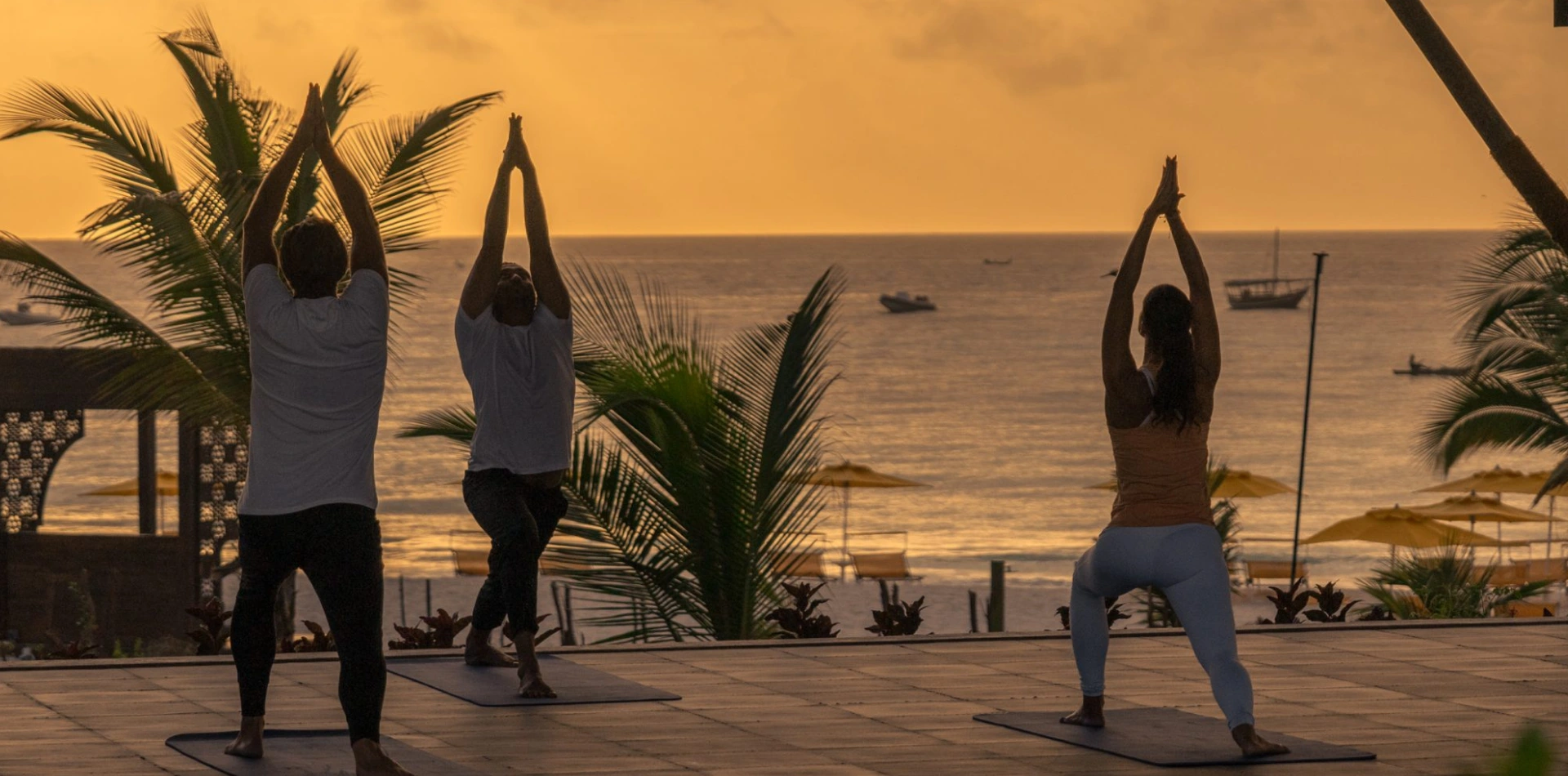 Sunrise vinyasa yoga