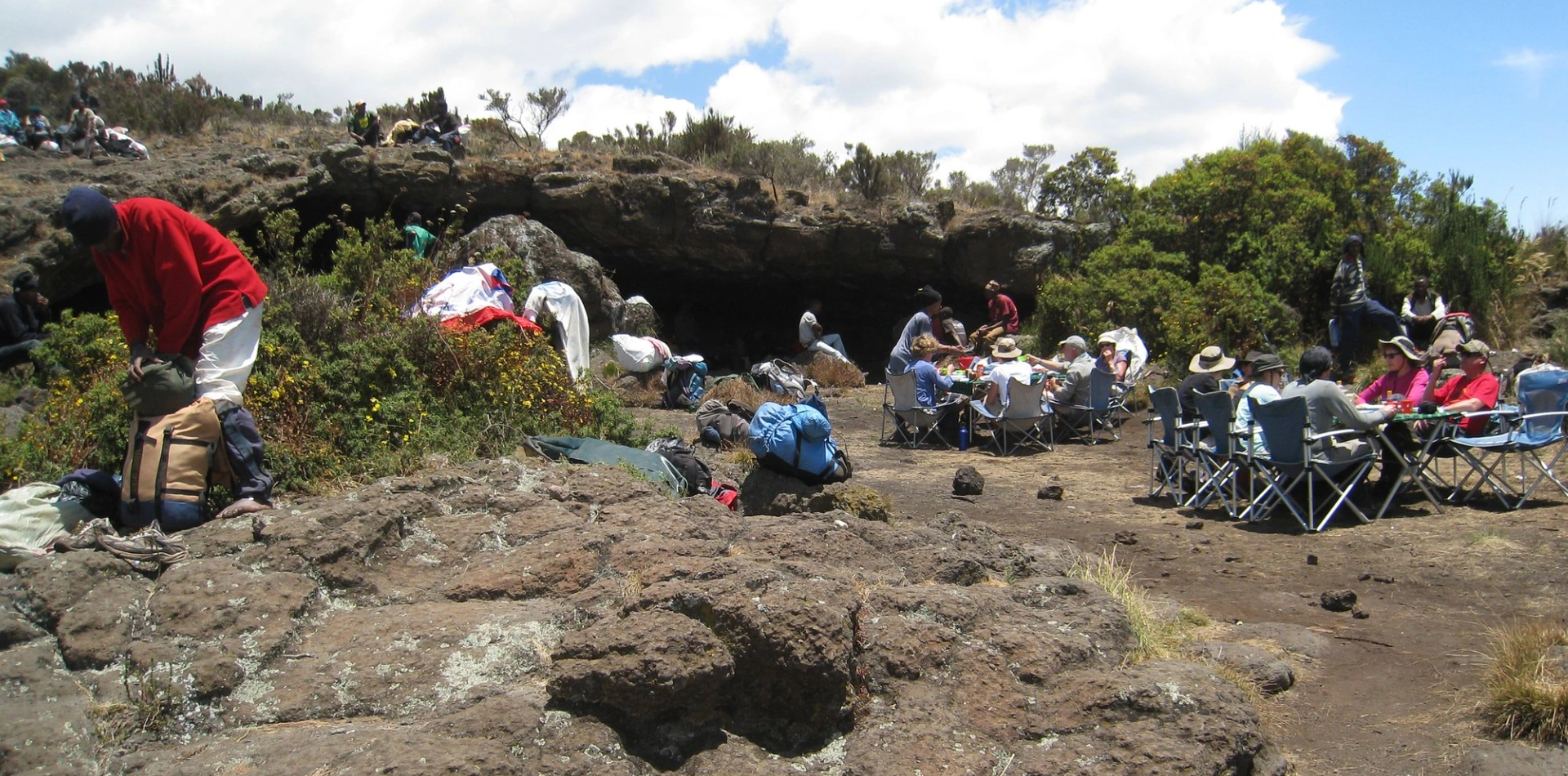 Second Cave Camp